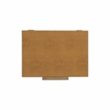 Pemberly Row Set of 2 Rectangular Box Set in Camel Brown Faux Shagreen