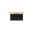 Pemberly Row Rectangular Decorative Box Set of 2 in Cream Faux Shagreen