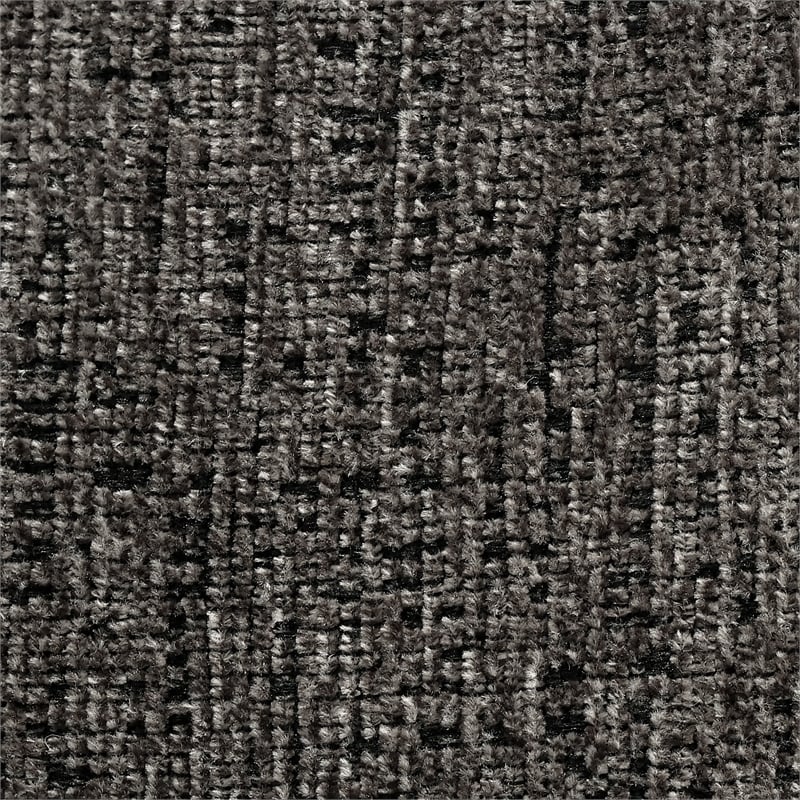 Pemberly Row Contemporary Sleeper Sectional Sofa with Storage in Gray