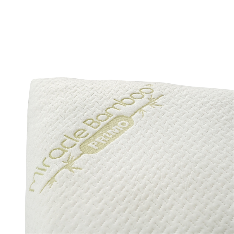 Pemberly Row Shredded Memory Foam Polyurethane Pillow in White