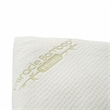 Pemberly Row Shredded Memory Foam Polyurethane Pillow in White
