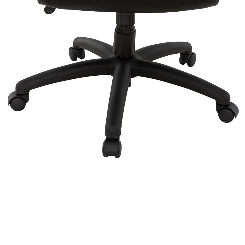 Pemberly Row Ergonomic Swivel Office Chair with Flip-Up Arms
