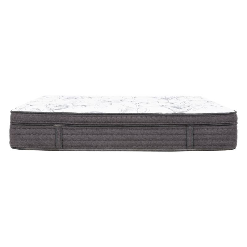 Pemberly Row Contemporary 15-inch Cal King Euro Top Hybrid Mattress