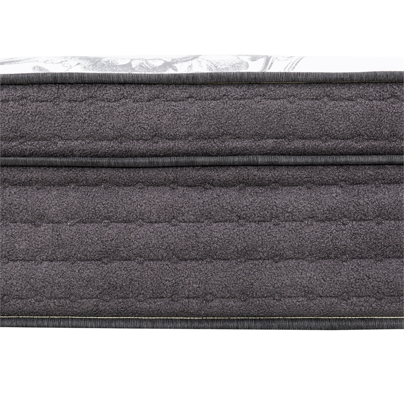 Pemberly Row Contemporary 15-inch Cal King Euro Top Hybrid Mattress