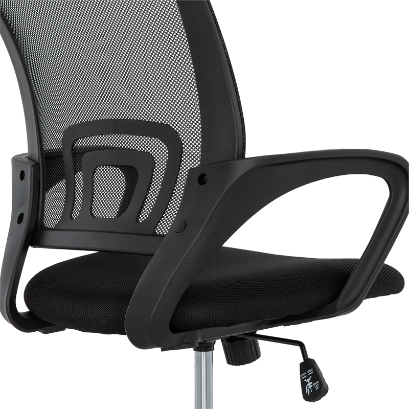 Pemberly Row Ergonomic Mesh Office Chair with Tilt Adjustment
