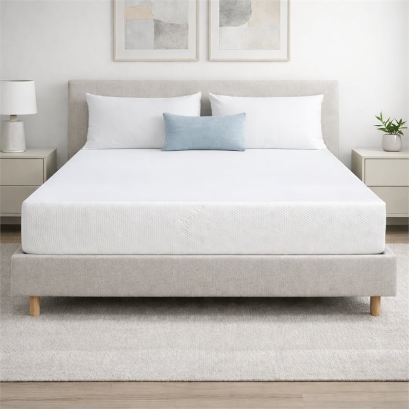 Pemberly Row Contemporary 8-inch Full Medium Gel Foam Mattress