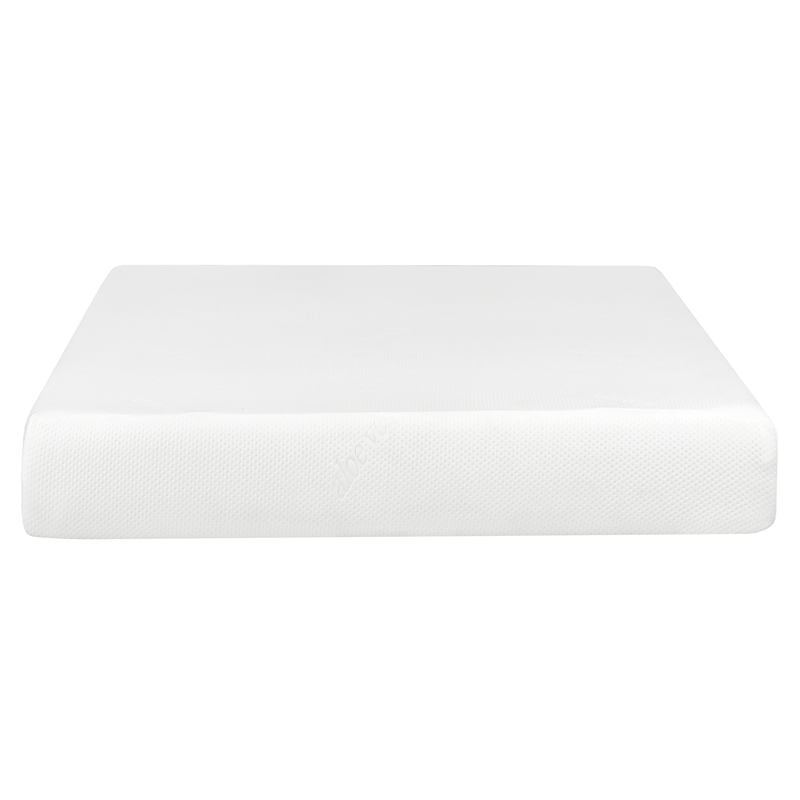 Pemberly Row Contemporary 10-inch Queen Medium Gel Foam Mattress