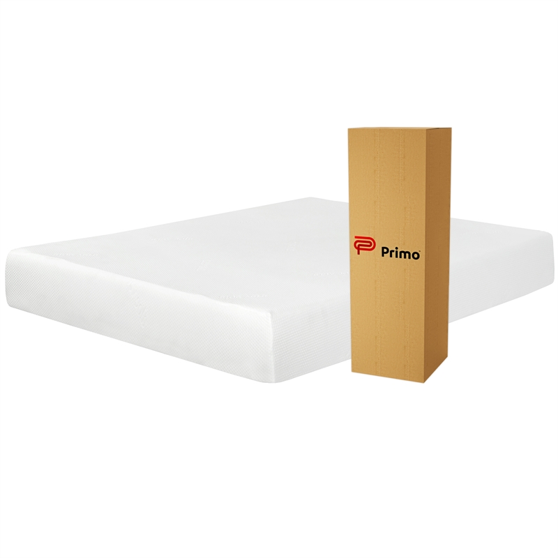 Pemberly Row Contemporary 10-inch Queen Medium Gel Foam Mattress