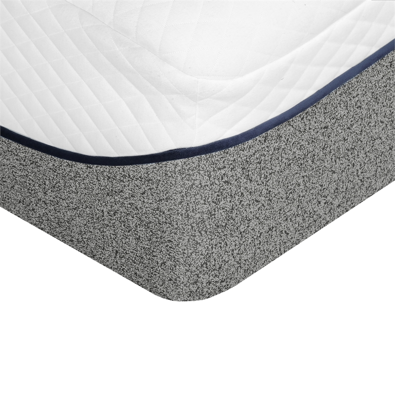 Pemberly Row Contemporary 13-inch Queen Gel Memory Foam Mattress