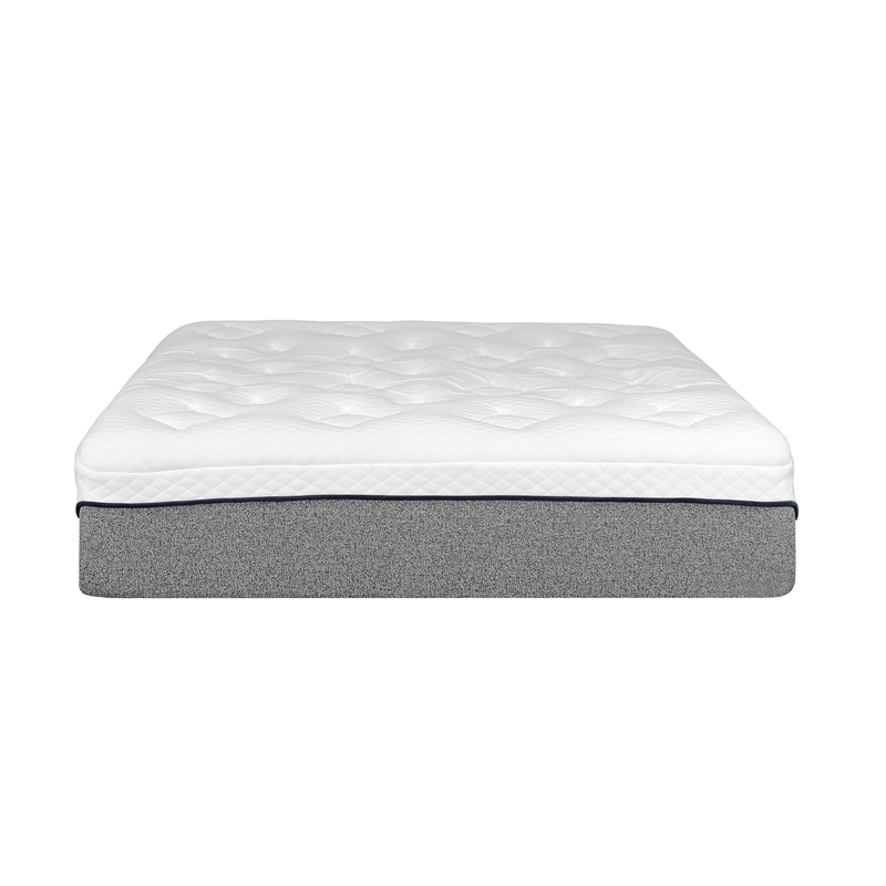 Pemberly Row Contemporary 13-inch Cal King Gel Memory Foam Mattress