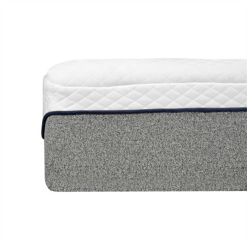 Pemberly Row Contemporary 13-inch Cal King Gel Memory Foam Mattress