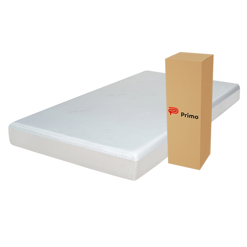 Pemberly Row Contemporary 6-inch Twin Medium Gel Memory Foam Mattress