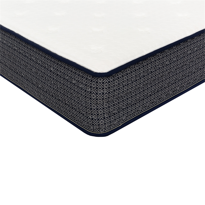 Pemberly Row Contemporary 10-inch Queen Gel Memory Foam Hybrid Mattress