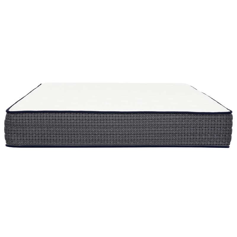 Pemberly Row Contemporary 10-inch Twin Gel Memory Foam Hybrid Mattress