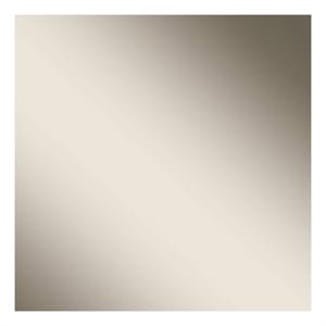 Pemberly Row Frameless Dresser Mirror in Gray Birch High Gloss