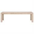 Pemberly Row Extension Oak Dining Table Seating Up to 8 in Honey