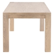 Pemberly Row Extension Oak Dining Table Seating Up to 8 in Honey
