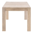 Pemberly Row Extension Oak Dining Table Seating Up to 8 in Honey