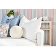 Pemberly Row 360-Degree Boucle Swivel Sofa Chair in Snow White