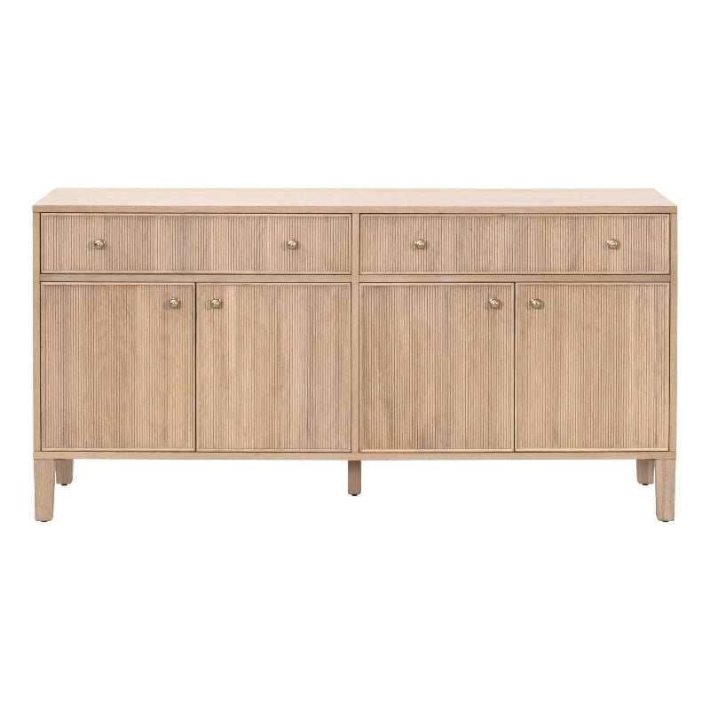 Pemberly Row Contemporary Media Sideboard 63