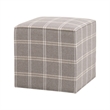 Pemberly Row Upholstered Accent Cube 20