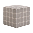 Pemberly Row Upholstered Accent Cube 20