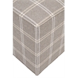 Pemberly Row Upholstered Accent Cube 20