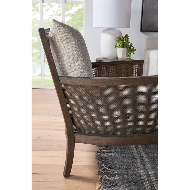 Pemberly Row Rattan Club Chair 27