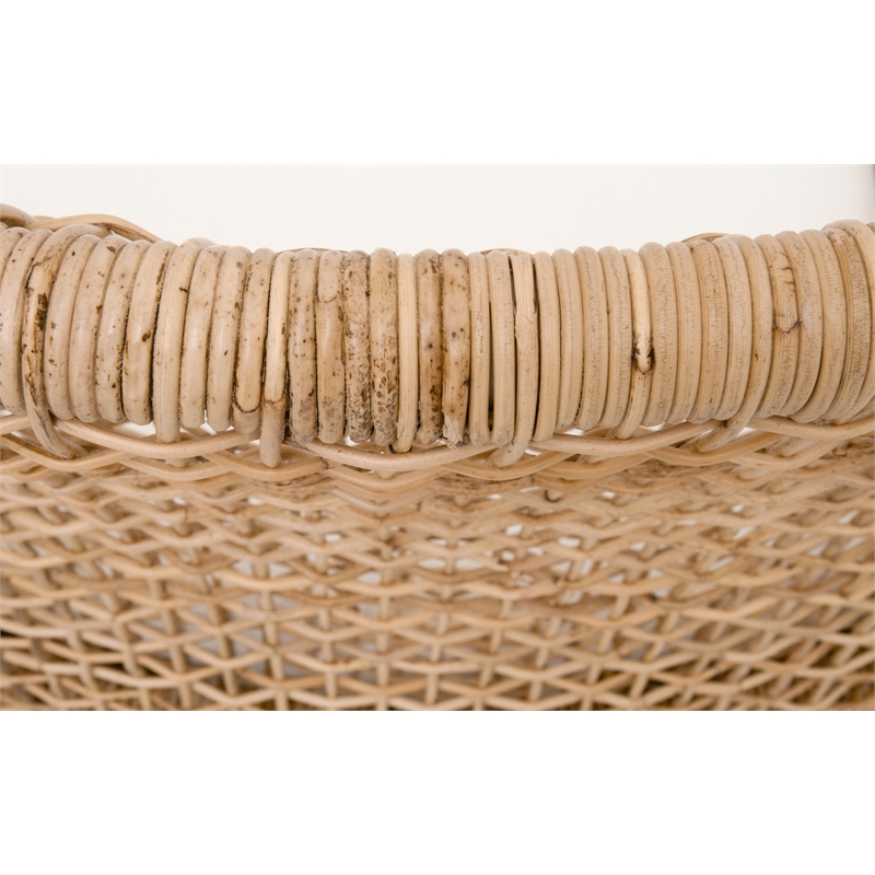 Pemberly Row Rattan Dining Chair Set of 2 24