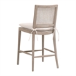 Pemberly Row Cane Back Counter Stool 18.75