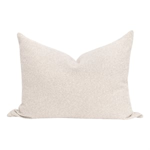 Pemberly Row 34&quot Down Dutch Pillow Set of 2 in Beige Performance Fabric