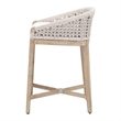 Pemberly Row Rope Seat Counter Stool 21