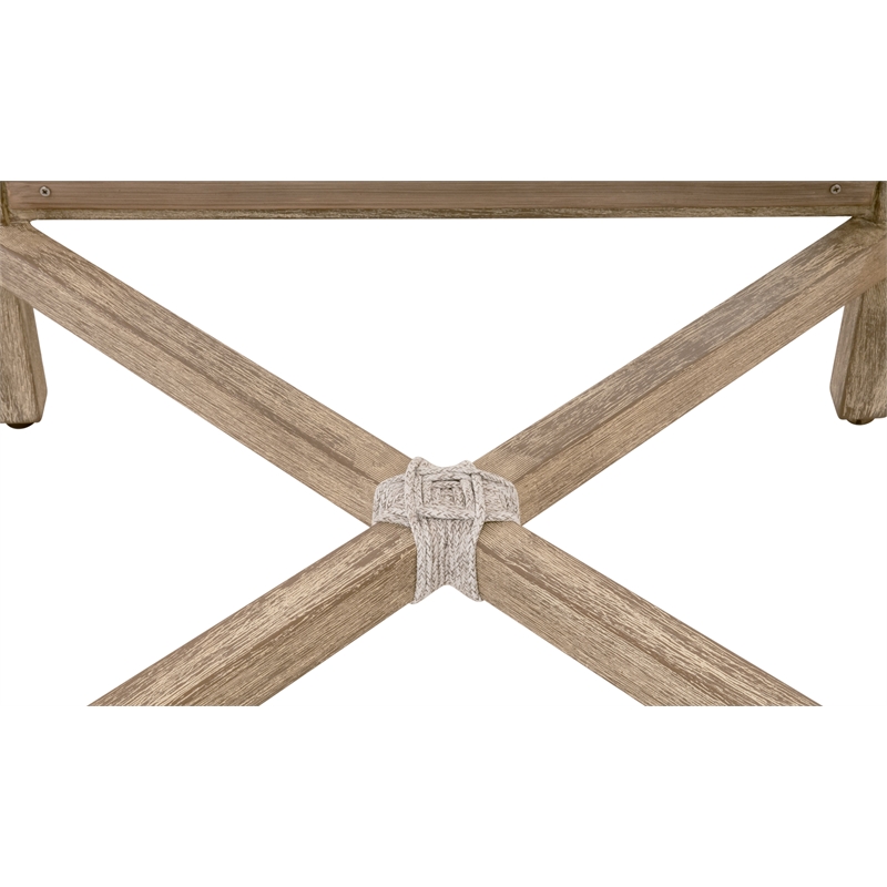 Pemberly Row Rope Seat Counter Stool 21