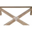 Pemberly Row Rope Seat Counter Stool 21