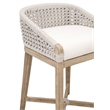 Pemberly Row Rope Seat Counter Stool 21