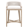Pemberly Row Rope Seat Counter Stool 21