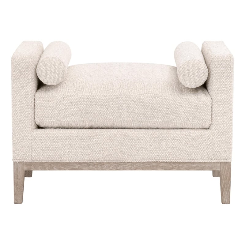 Pemberly Row Upholstered Accent Stool 35.5