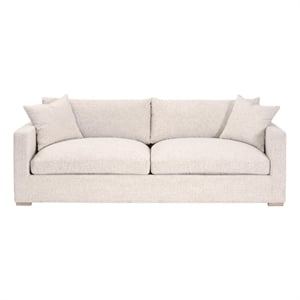 Pemberly Row Outdoor 91&quot Track Arm Sofa in Off White Shapiro-Sand