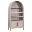 Pemberly Row Acacia Wood Storage Bookcase 42