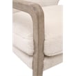 Pemberly Row Faux Fur Wingback Club Chair 29.25