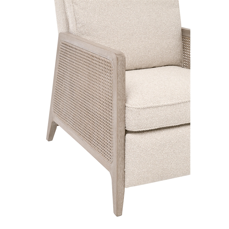 Pemberly Row Cane Inlay Manual Recliner 27