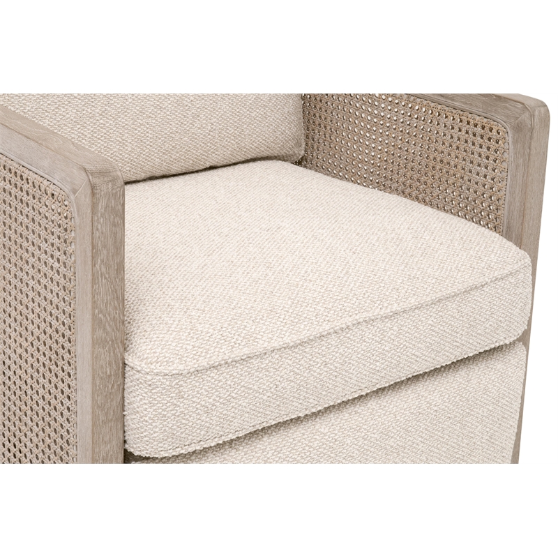 Pemberly Row Cane Inlay Manual Recliner 27