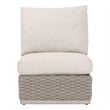Pemberly Row Outdoor Modular Armless Sofa Chair 28