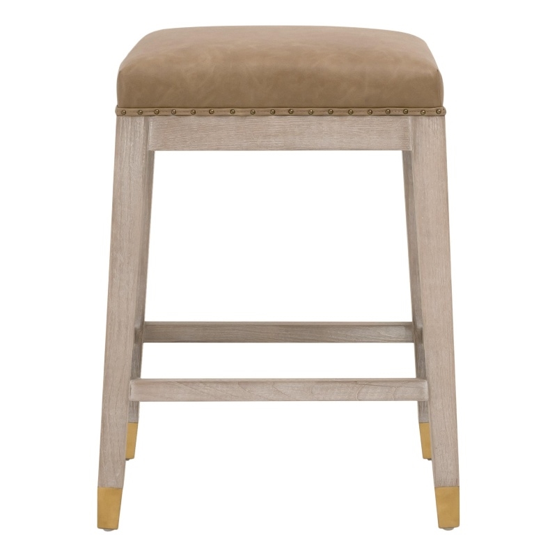 Pemberly Row Upholstered Counter Stool 20.5