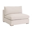 Pemberly Row Outdoor Modular Armless Chair 41