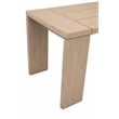 Pemberly Row Solid Teak Outdoor Bench 54