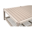 Pemberly Row Outdoor Rope and Teak Coffee Table 56.25