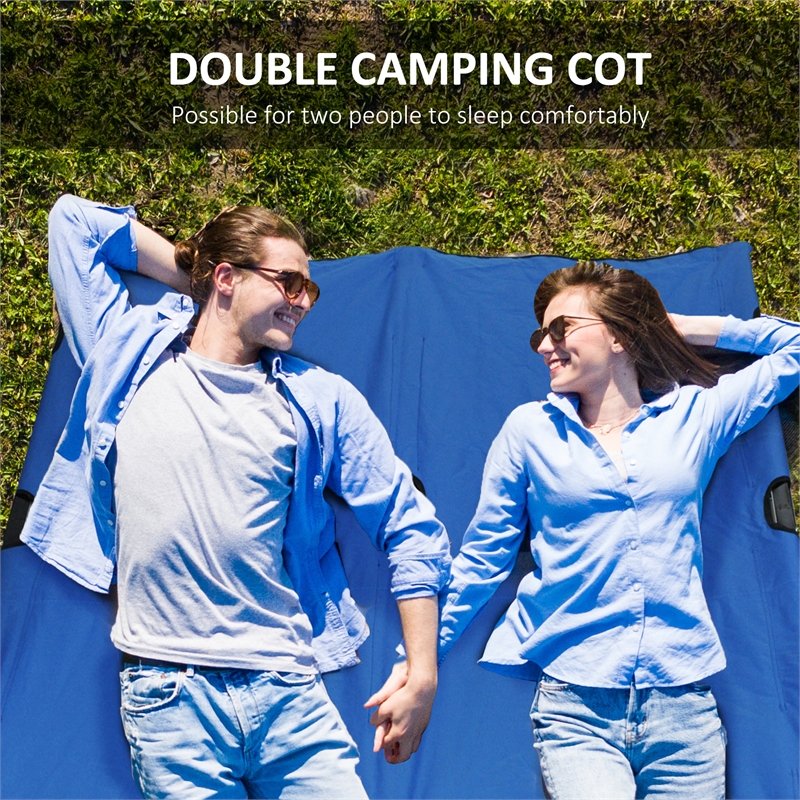Pemberly Row 2-Person Folding Camping Cot 50