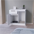 Pemberly Row Contemporary Bedroom Dresser in White Engineered Wood