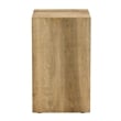 Pemberly Row Contemporary MDF Coffee Table with Light Wood Finish